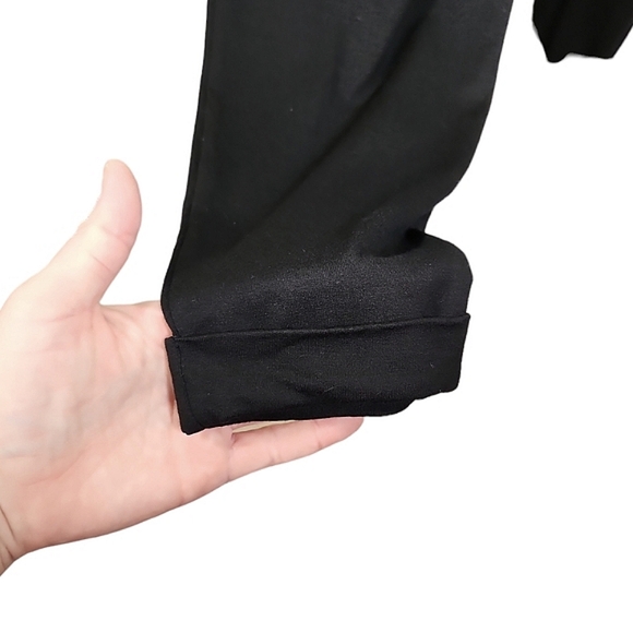 ASOS DESIGN Black Wrap Front Jersey Jumpsuit - Picture 5 of 9